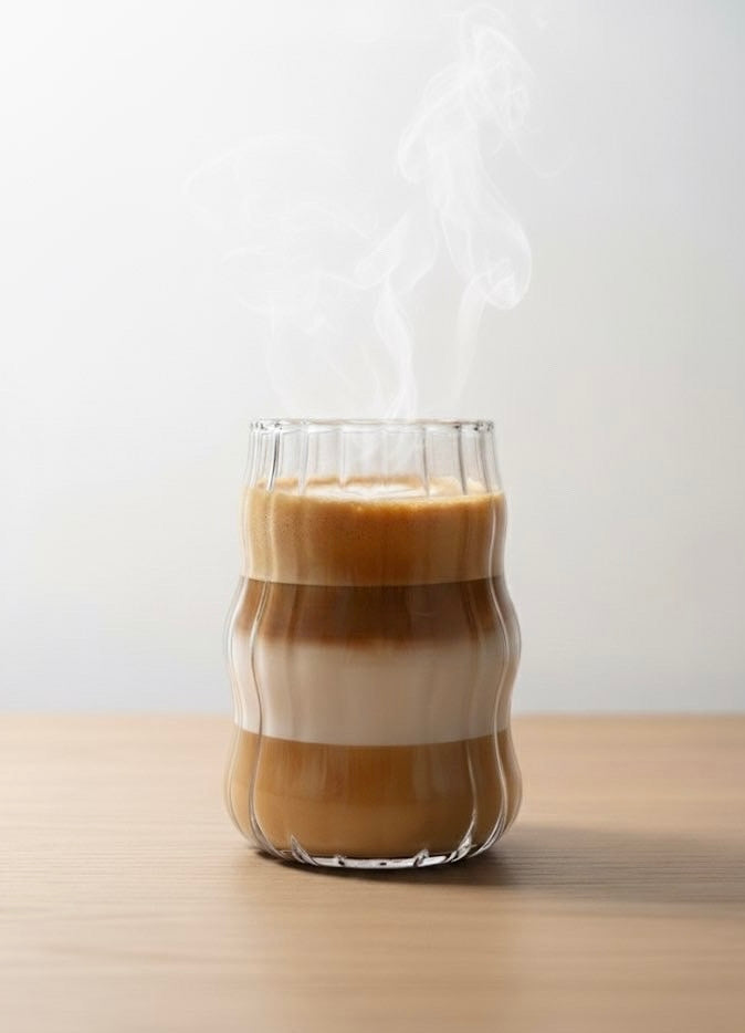 4x Rimpel Drinkglazen- 500ml