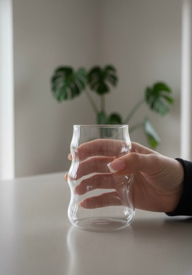 4x Bubbel glas-500ml